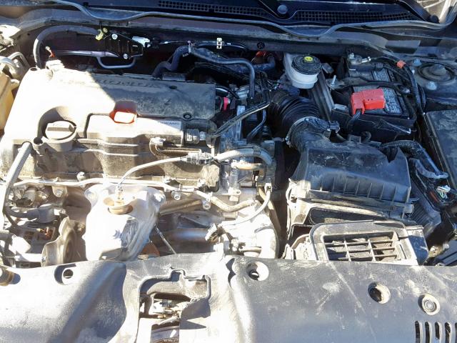 19XFC2F52JE012336 - 2018 HONDA CIVIC LX BLACK photo 7