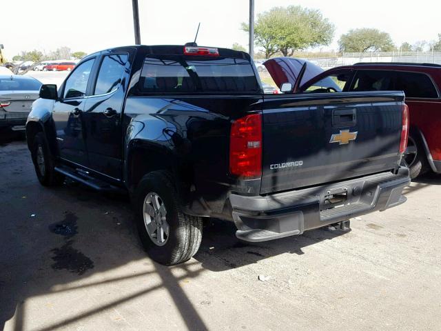 1GCGSBEN8H1239116 - 2017 CHEVROLET COLORADO BLACK photo 3