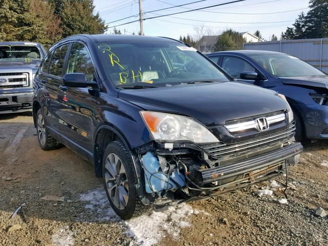 5J6RE48777L805210 - 2007 HONDA CR-V EXL BLACK photo 1