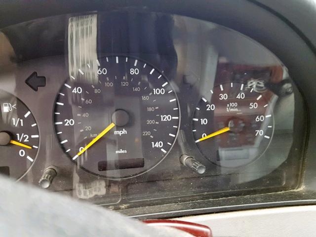 4JGAB54E31A283177 - 2001 MERCEDES-BENZ ML 320 SILVER photo 8