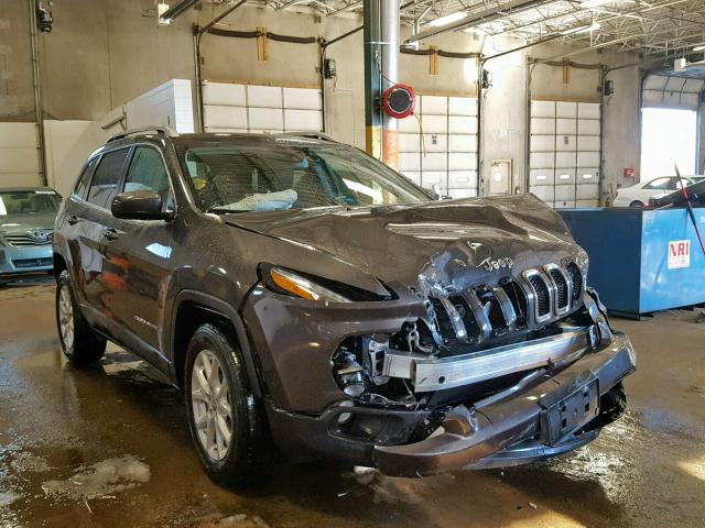 1C4PJMCS3GW360242 - 2016 JEEP CHEROKEE L GRAY photo 1