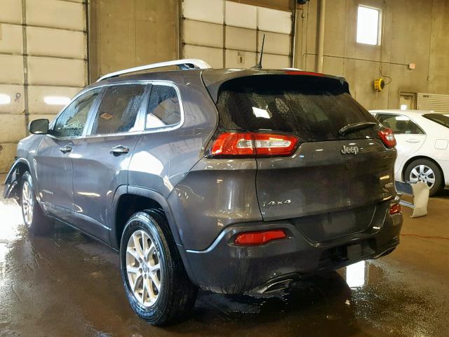 1C4PJMCS3GW360242 - 2016 JEEP CHEROKEE L GRAY photo 3