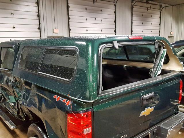 3GCUKREH8FG279295 - 2015 CHEVROLET SILVERADO GREEN photo 9