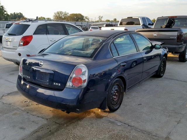 1N4AL11D06C151386 - 2006 NISSAN ALTIMA S BLUE photo 4