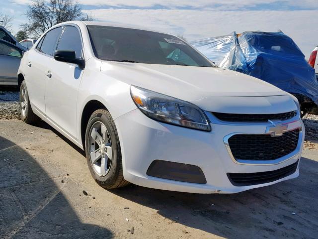 1G11B5SL7FF201556 - 2015 CHEVROLET MALIBU LS WHITE photo 1