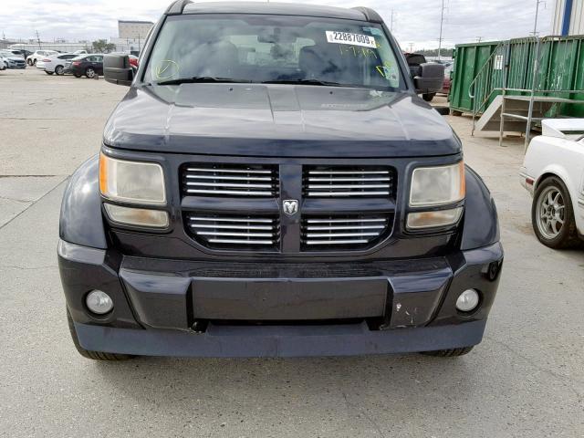 1D4PU4GK3BW510377 - 2011 DODGE NITRO HEAT BLACK photo 9