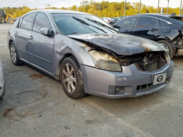 1N4BA41E87C839142 - 2007 NISSAN MAXIMA SE GRAY photo 1