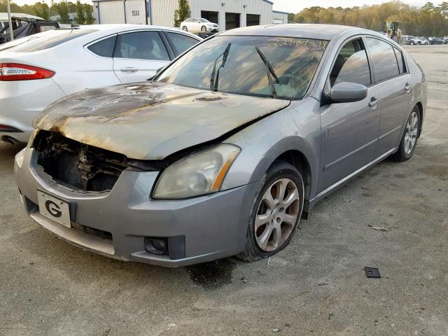 1N4BA41E87C839142 - 2007 NISSAN MAXIMA SE GRAY photo 2