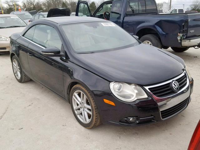 WVWFA71F49V010145 - 2009 VOLKSWAGEN EOS LUX 黑色 照片 1