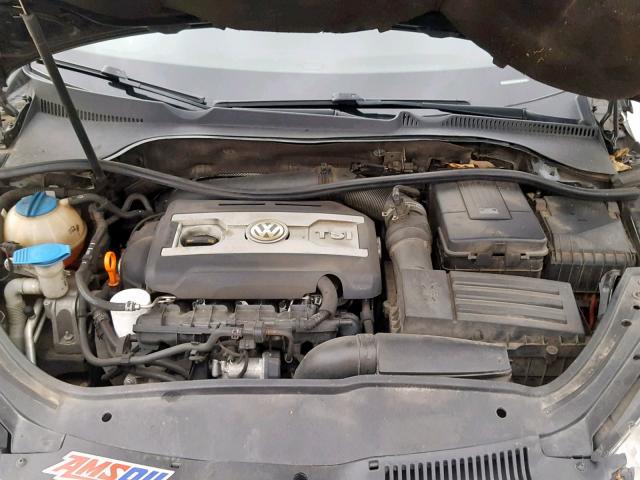 WVWFA71F49V010145 - 2009 VOLKSWAGEN EOS LUX 黑色 照片 7