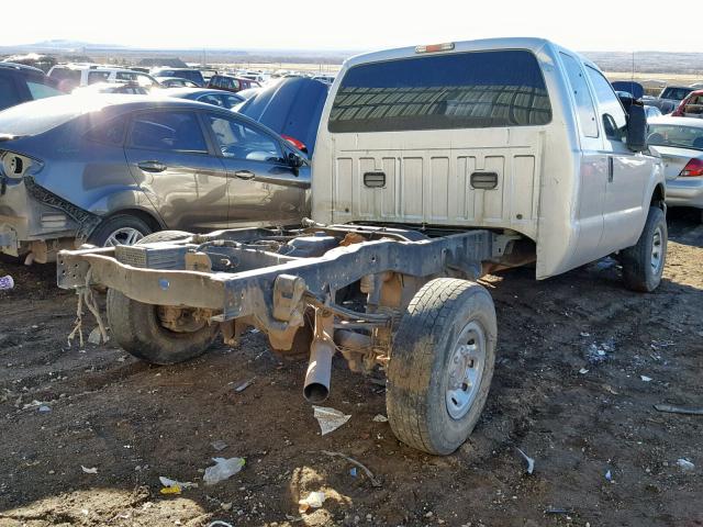 1FT7X2B65EEA34517 - 2014 FORD F250 SUPER GRAY photo 4