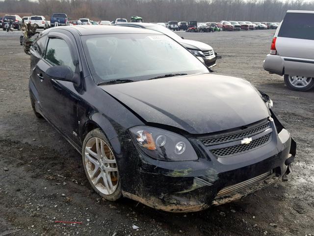 1G1AP18X887313204 - 2008 CHEVROLET COBALT SS BLACK photo 1