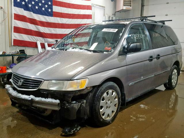 2HKRL1854XH548875 - 1999 HONDA ODYSSEY LX GRAY photo 2