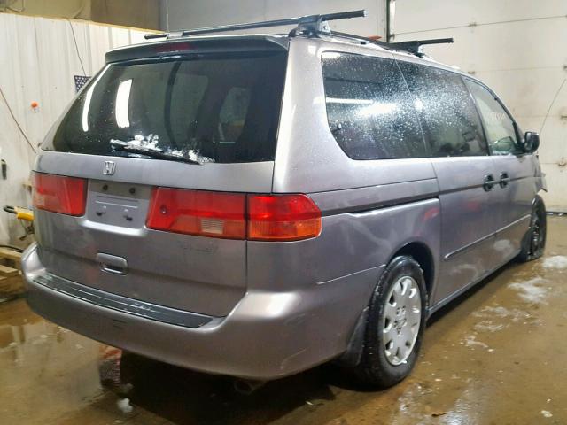 2HKRL1854XH548875 - 1999 HONDA ODYSSEY LX GRAY photo 4