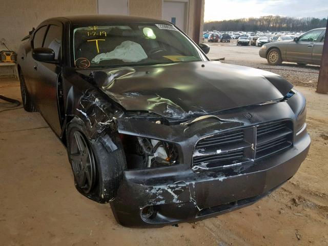 2B3KA33V69H521104 - 2009 DODGE CHARGER SX BLACK photo 1