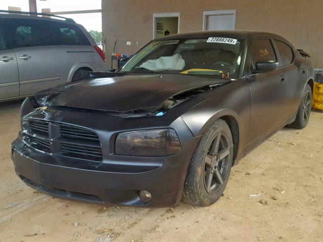 2B3KA33V69H521104 - 2009 DODGE CHARGER SX BLACK photo 2