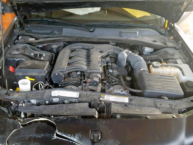 2B3KA33V69H521104 - 2009 DODGE CHARGER SX BLACK photo 7