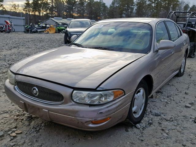 1G4HP54K9Y4152852 - 2000 BUICK LESABRE CU BROWN photo 2