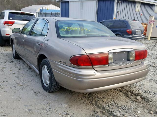 1G4HP54K9Y4152852 - 2000 BUICK LESABRE CU BROWN photo 3