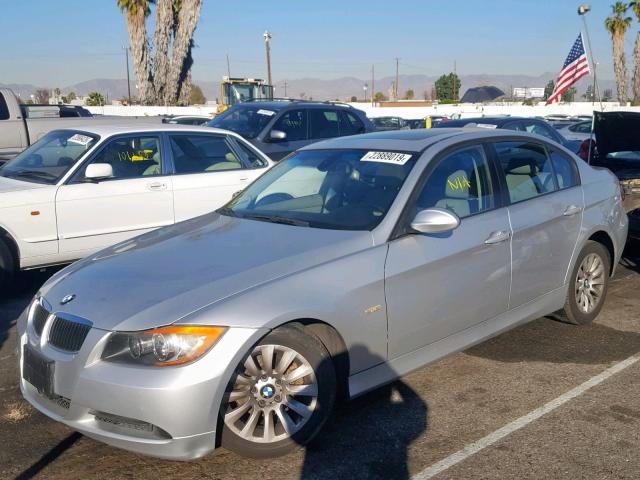 WBAVB17586NK33415 - 2006 BMW 325 I AUTO 银色 照片 2