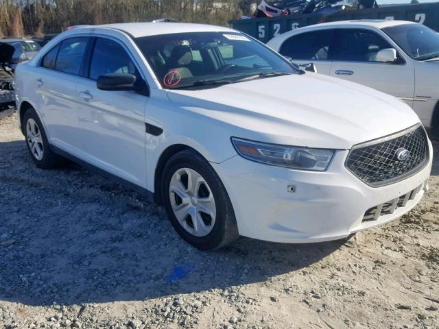 1FAHP2M8XDG119302 - 2013 FORD TAURUS POL WHITE photo 1