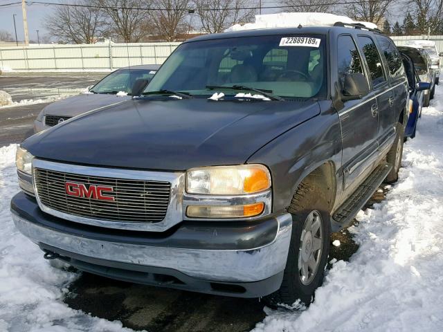 1GKFK16Z02J110483 - 2002 GMC YUKON XL K CHARCOAL photo 2