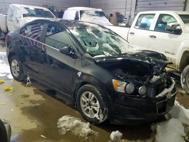 1G1JC5SB6D4133439 - 2013 CHEVROLET SONIC LT 黑色 照片 1
