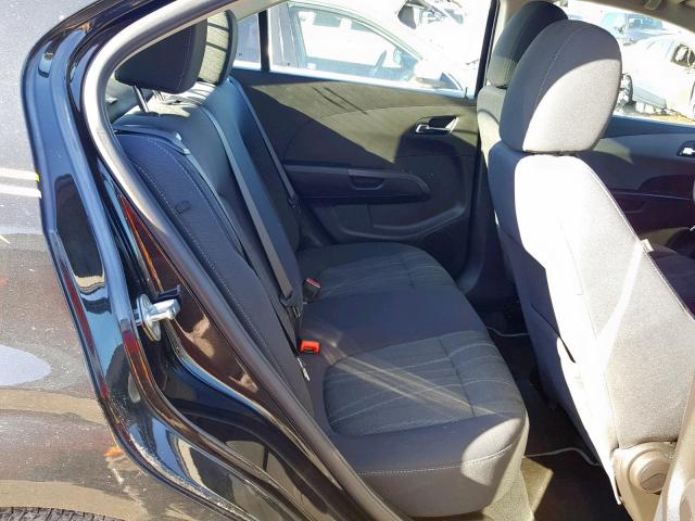 1G1JC5SB6D4133439 - 2013 CHEVROLET SONIC LT 黑色 照片 6