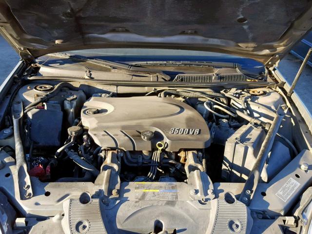2G1WT58K179185012 - 2007 CHEVROLET IMPALA LT GRAY photo 7