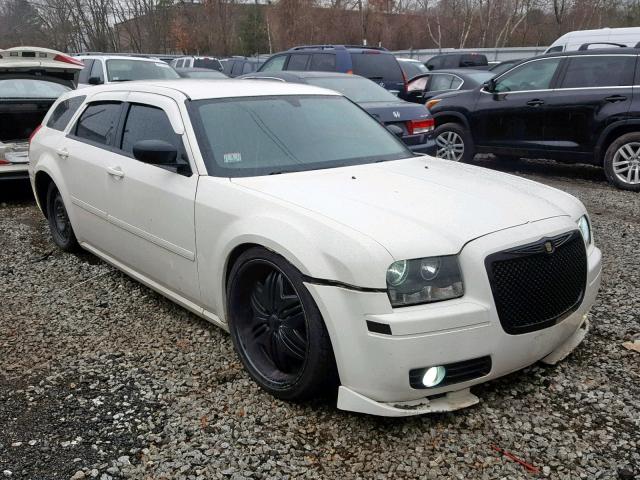 2D4FV47T36H378646 - 2006 DODGE MAGNUM SE WHITE photo 1