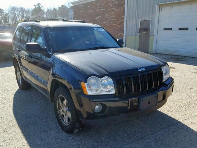 1J8GR48K07C538250 - 2007 JEEP GRAND CHER BLACK photo 1