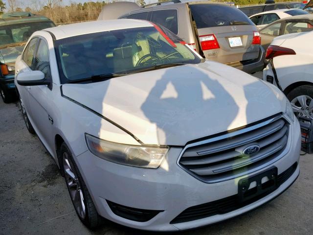 1FAHP2E8XEG152106 - 2014 FORD TAURUS SEL WHITE photo 1