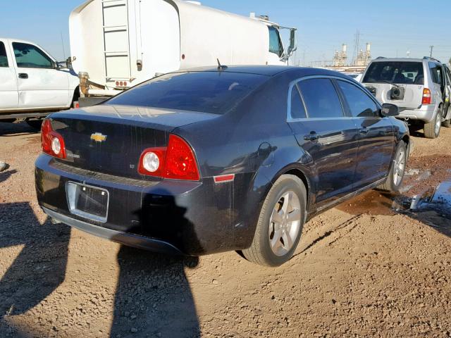 1G1ZJ57B49F155260 - 2009 CHEVROLET MALIBU 2LT BLACK photo 4