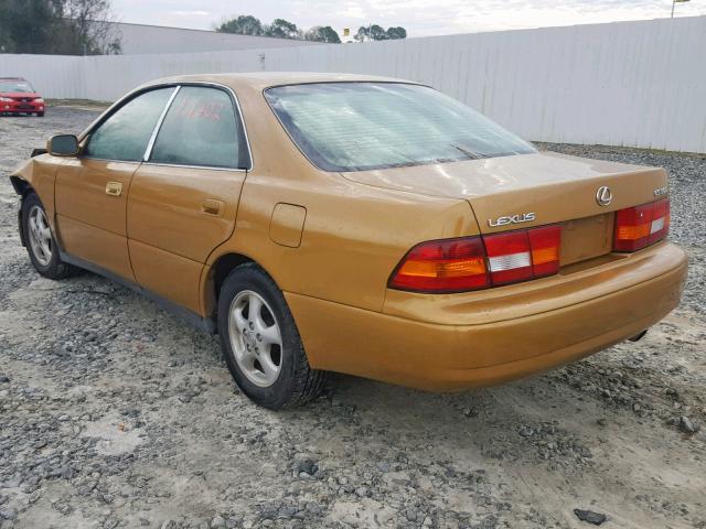 JT8BF22G4V0041959 - 1997 LEXUS ES 300 GOLD photo 3