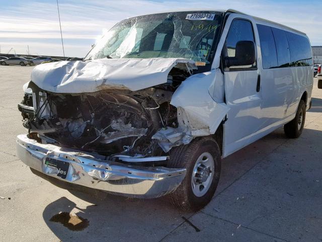 1GAZGPFG6G1259511 - 2016 CHEVROLET EXPRESS G3 WHITE photo 2