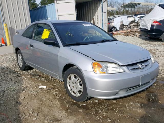 1HGEM22571L071180 - 2001 HONDA CIVIC LX 银色 照片 1