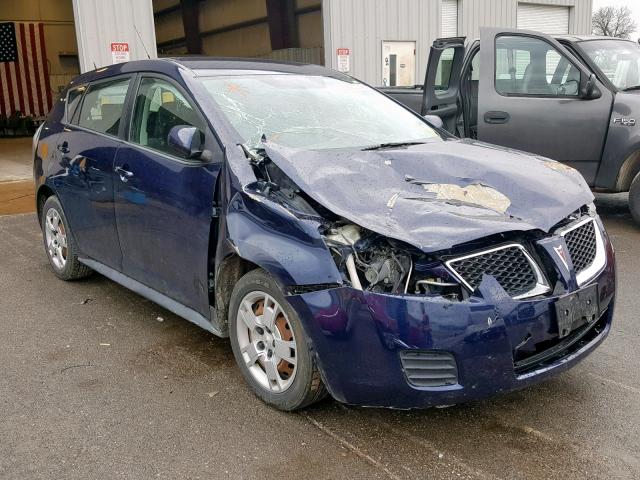 5Y2SP67009Z465609 - 2009 PONTIAC VIBE BLUE photo 1