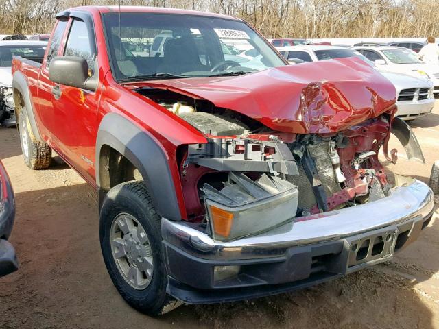 1GCDS196558135279 - 2005 CHEVROLET COLORADO MAROON photo 1