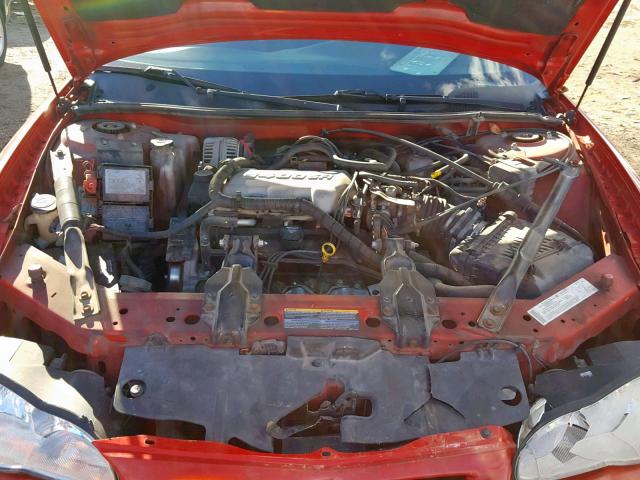 2G1WW12E349314012 - 2004 CHEVROLET MONTE CARL RED photo 7