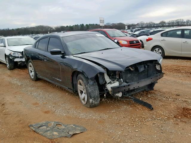 2C3CDXAT4CH145355 - 2012 DODGE CHARGER PO BLACK photo 1