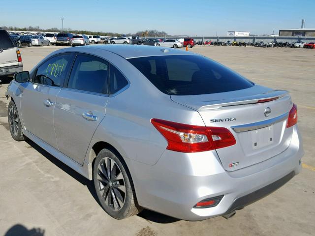 3N1AB7AP9GY256966 - 2016 NISSAN SENTRA S 银色 照片 3