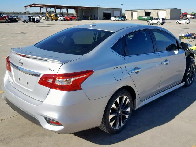3N1AB7AP9GY256966 - 2016 NISSAN SENTRA S 银色 照片 4