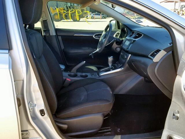3N1AB7AP9GY256966 - 2016 NISSAN SENTRA S 银色 照片 5