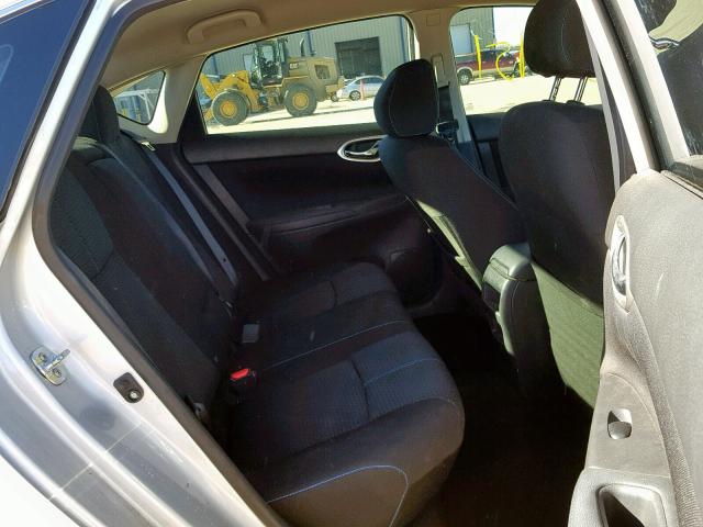 3N1AB7AP9GY256966 - 2016 NISSAN SENTRA S 银色 照片 6