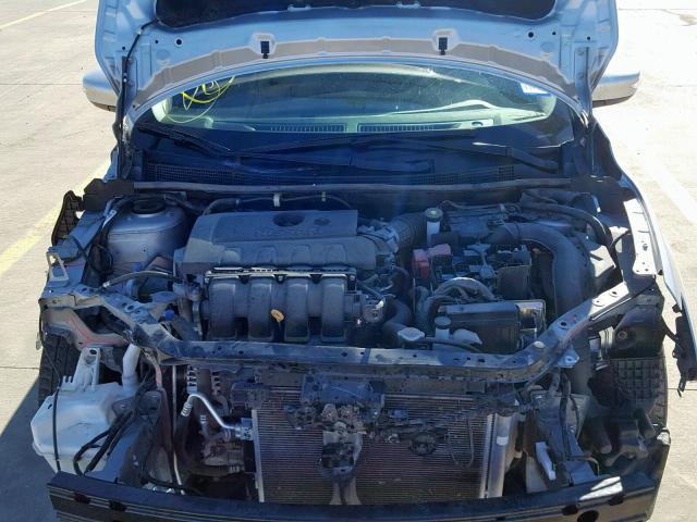 3N1AB7AP9GY256966 - 2016 NISSAN SENTRA S 银色 照片 7