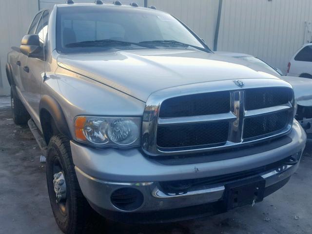 3D7LU38C24G250297 - 2004 DODGE RAM 3500 S SILVER photo 1