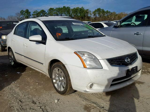 3N1AB6AP7BL698533 - 2011 NISSAN SENTRA 2.0 WHITE photo 1