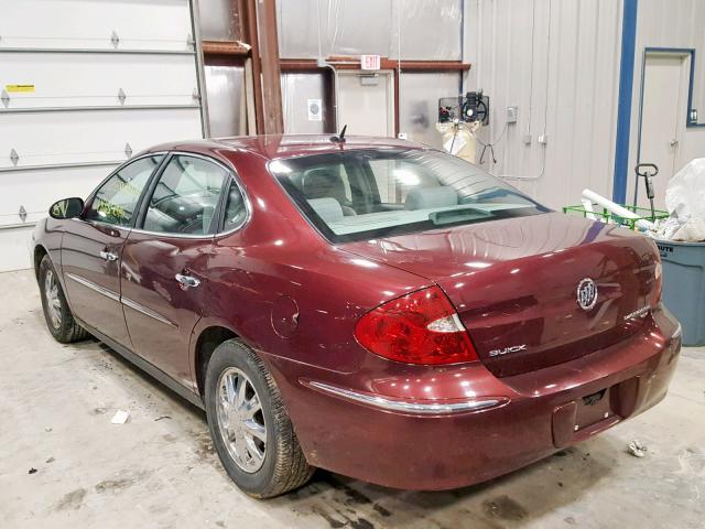 2G4WC582571153844 - 2007 BUICK LACROSSE C RED photo 3