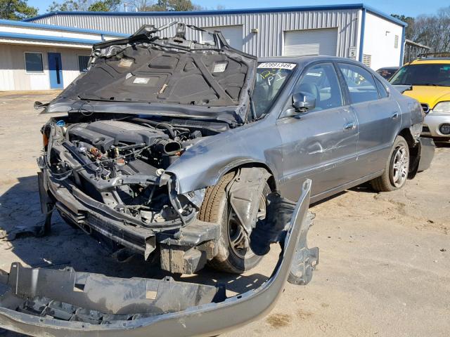 19UUA5666YA009056 - 2000 ACURA 3.2TL GREEN photo 2