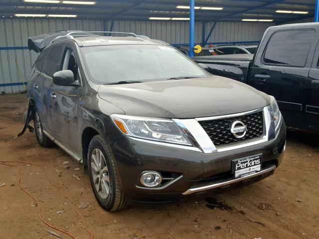 5N1AR2MM8FC692658 - 2015 NISSAN PATHFINDER GREEN photo 1